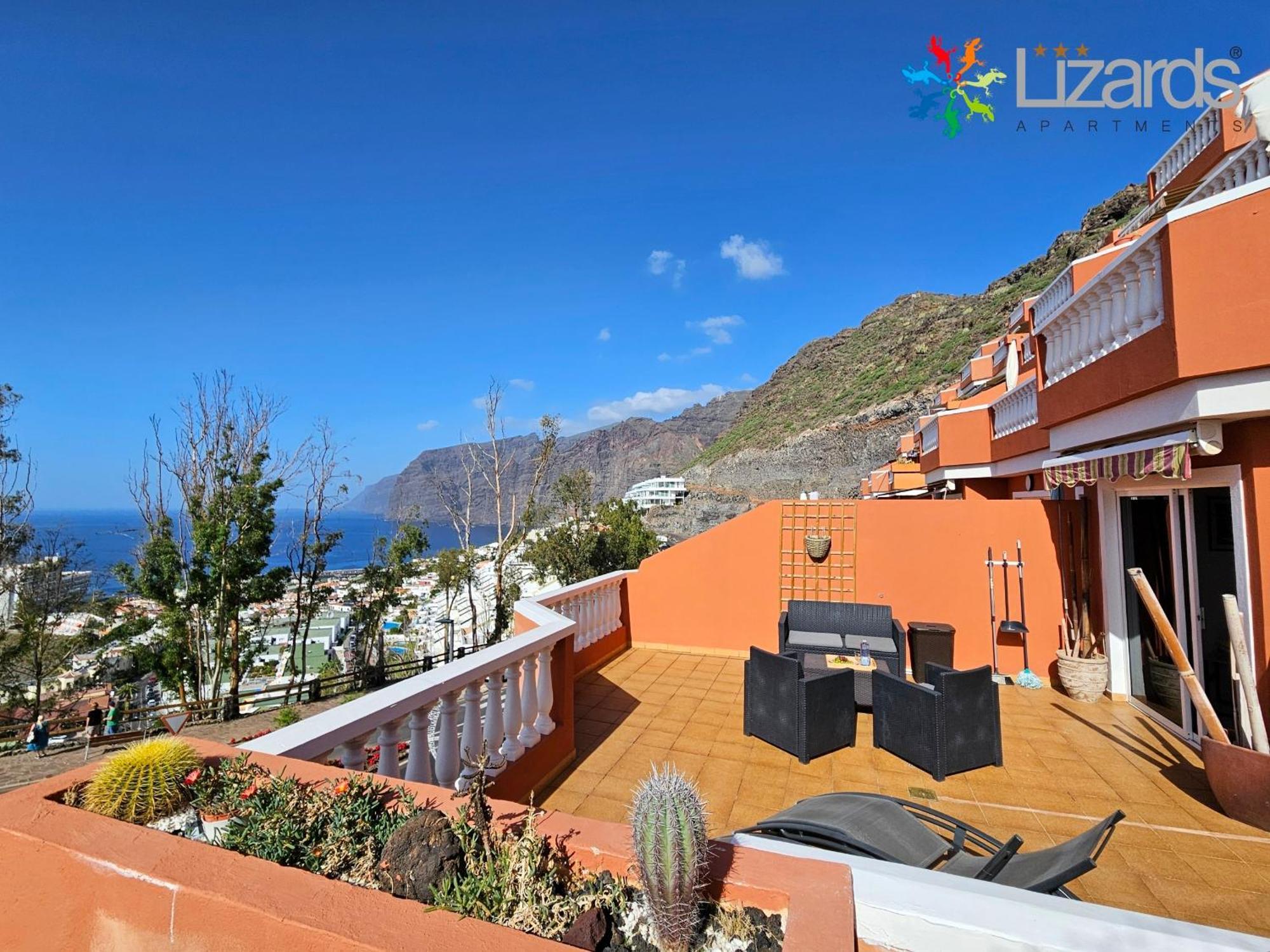 7Lizards - Ocean View Apartments Puerto de Santiago  Eksteriør billede